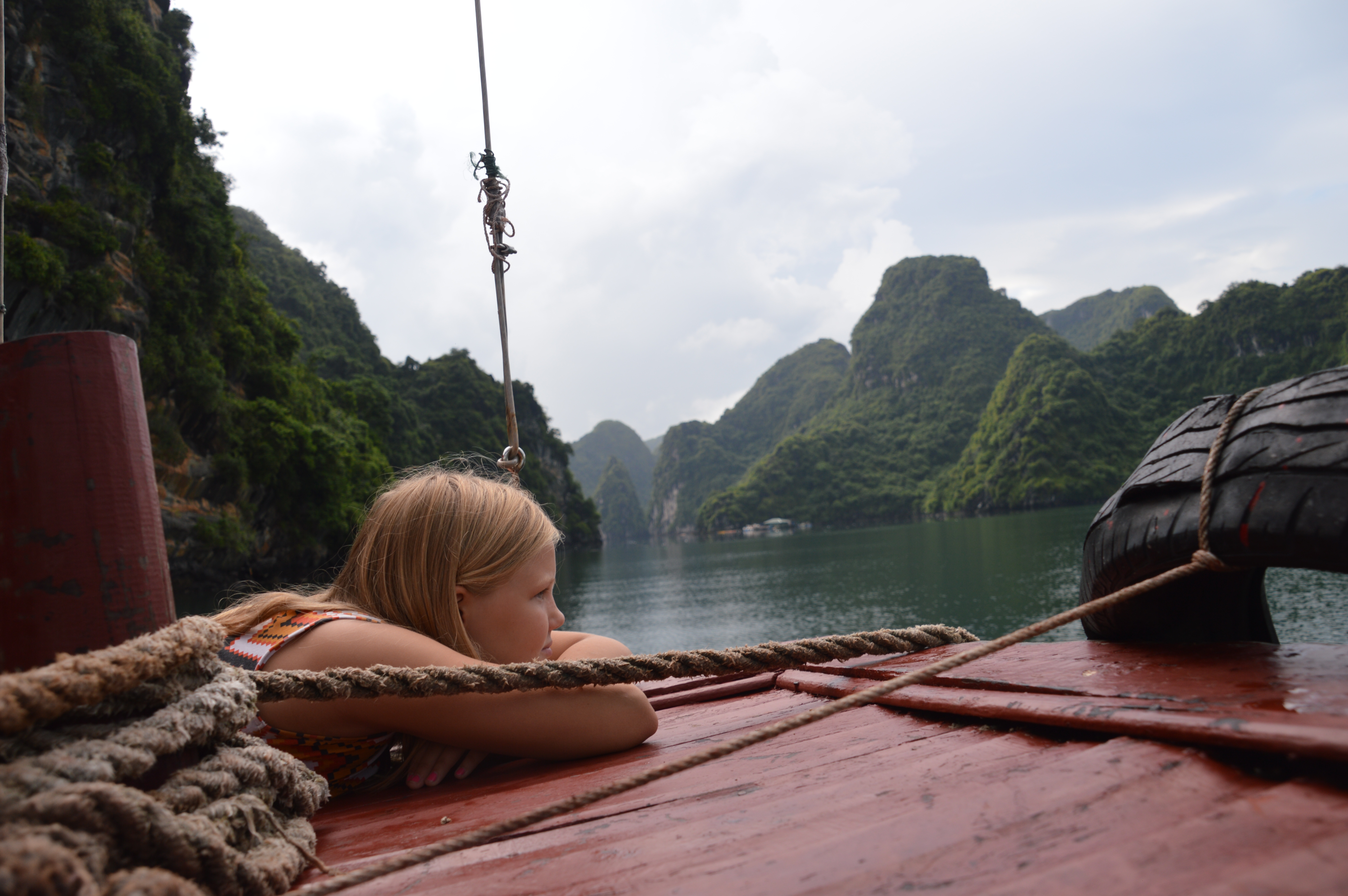Vietnam — 3 dage på egen båd i Halong Bay