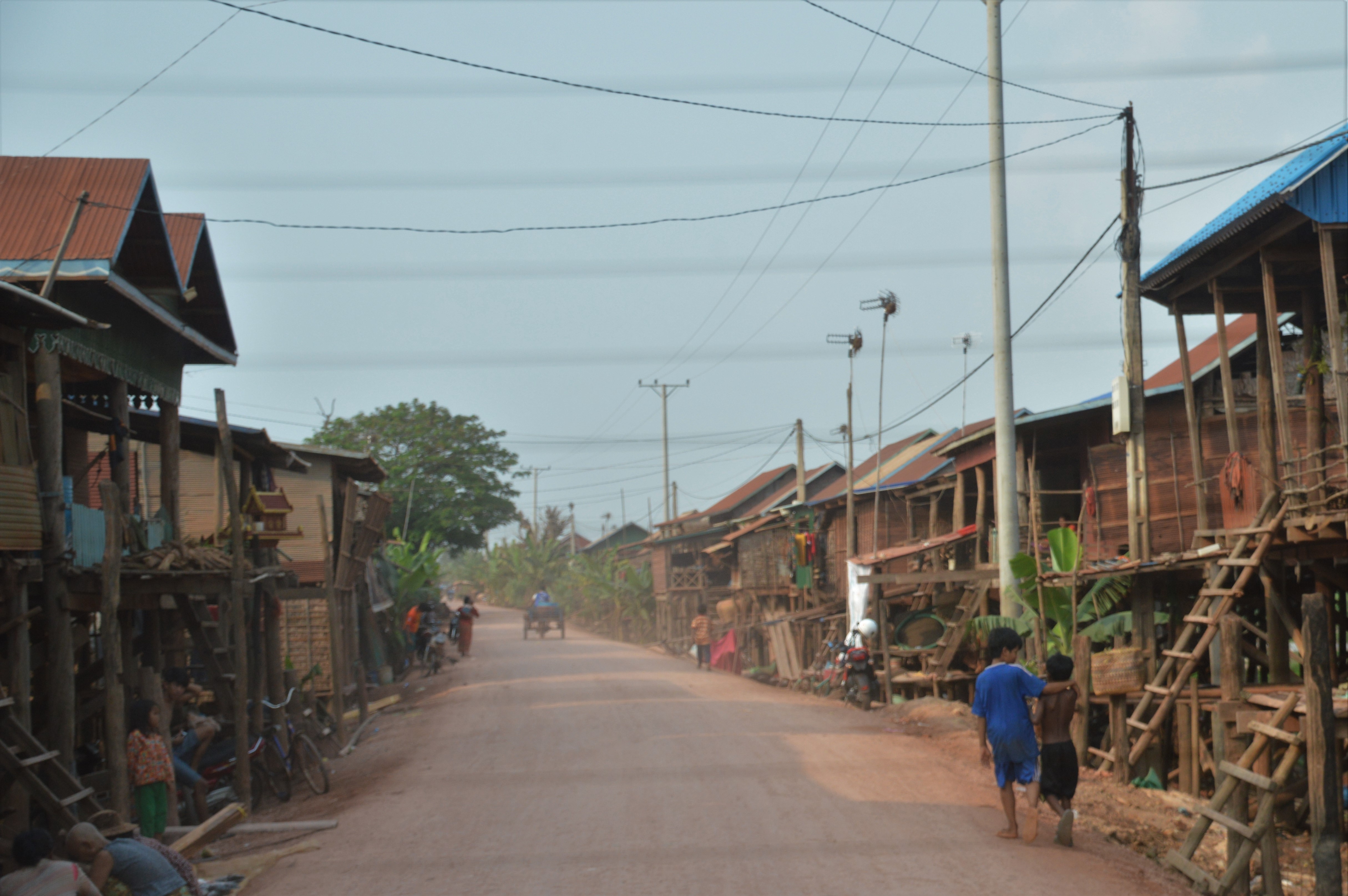Bæredygtig turisme — Besøg i “flydende” landsby i Cambodia